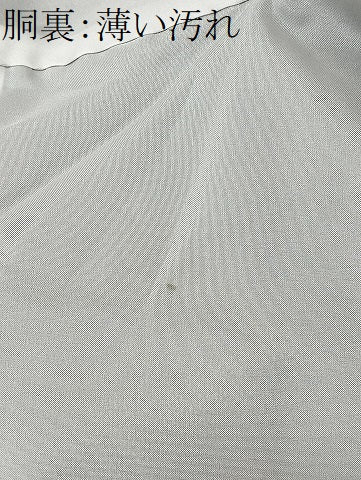 平和屋着物■上質な紬　草花文　正絹　逸品　未使用　CABK0256ua