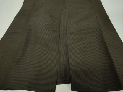 平和屋着物●男性　行灯袴　縞　正絹　逸品　DABI6128ps