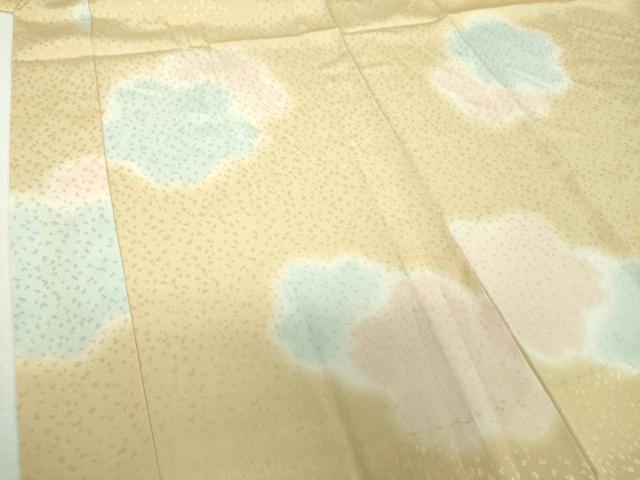 平和屋着物●上質な長襦袢　無双仕立て　舞桜　暈し染め　正絹　逸品　DABI6126ps