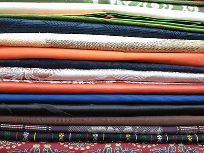 平和屋本店■名古屋帯 まとめて100点 孔雀 蝶 菊 花柄 刺繍 金銀糸 など 着用可能多数 未使用品あり 全て正絹 ppp4019