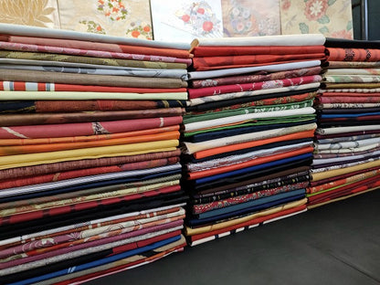 平和屋本店■名古屋帯 まとめて100点 孔雀 蝶 菊 花柄 刺繍 金銀糸 など 着用可能多数 未使用品あり 全て正絹 ppp4019