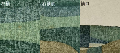 平和屋着物＃羽織 幾何学文様 正絹 逸品 CABK3355in