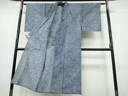 平和屋着物∴夏物　男性　浴衣　有松鳴海絞り　三浦絞り　綿　逸品　CABK5251ng