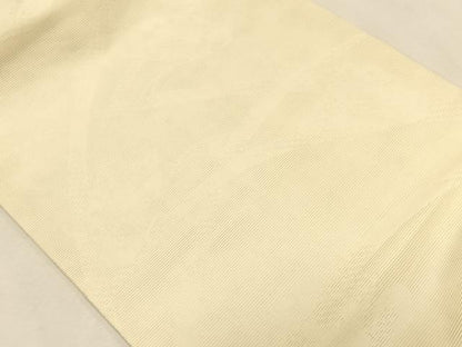 平和屋着物＊夏物　九寸名古屋帯　舞蝶芝草文　正絹　逸品　CABK1578fb