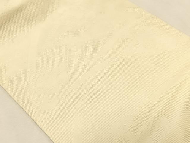 平和屋着物＊夏物　九寸名古屋帯　舞蝶芝草文　正絹　逸品　CABK1578fb