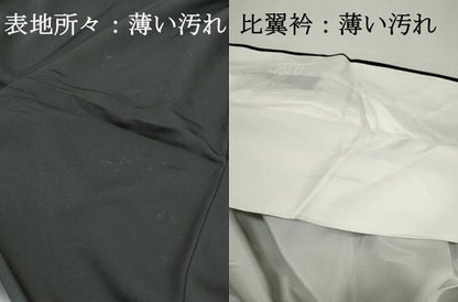 平和屋着物■豪華黒留袖　寿光織　作家物　吉祥宝船　暈し染め　金彩　正絹　逸品　DABJ0164qa