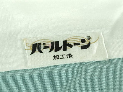 平和屋着物●訪問着　友禅　作家物　風景花文　暈し染め　正絹　逸品　DABI6235ps