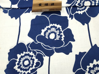 平和屋本店■浴衣反物 まとめて 45点 蝶 菊 薔薇 花柄 加茂川美人ゆかた 金梅染 ふるさとの花 など 全て未使用 ppp4038