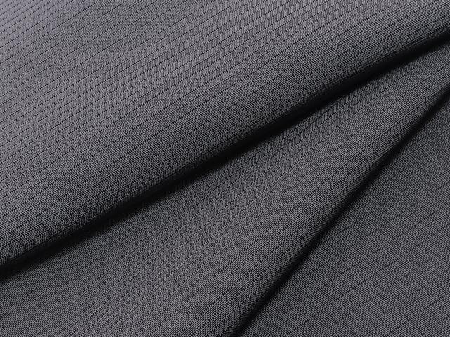 平和屋着物＊夏物　色無地　絽　黒橡色　正絹　逸品　BAAY4200hv