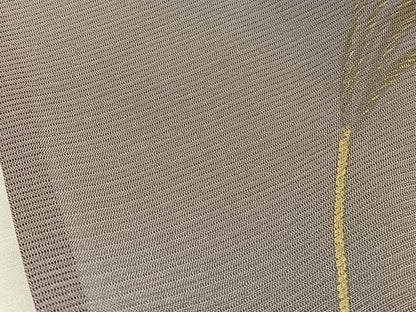 平和屋着物＊夏物　訪問着　絽　手描き　秋草丸文　暈し染め　金彩　正絹　逸品　BAAY4197hv