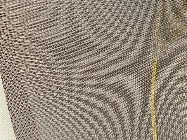 平和屋着物＊夏物　訪問着　絽　手描き　秋草丸文　暈し染め　金彩　正絹　逸品　BAAY4197hv
