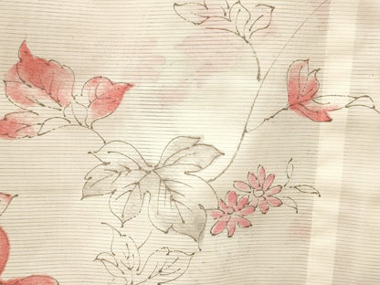 平和屋本店■夏物 小紋 絽 紗 洗える着物 まとめて20点 蝶 更紗 花柄 手描き 着用可能多数 se4210