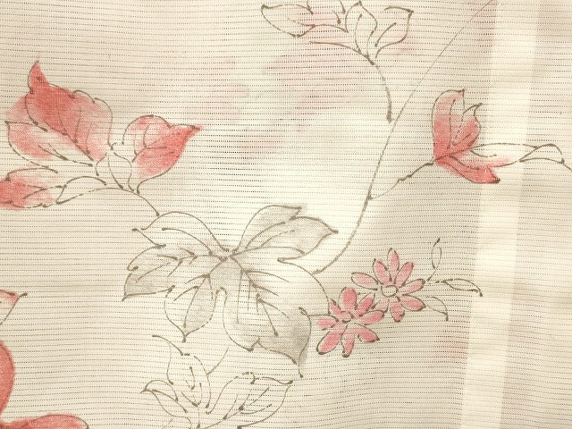 平和屋本店■夏物 小紋 絽 紗 洗える着物 まとめて20点 蝶 更紗 花柄 手描き 着用可能多数 se4210