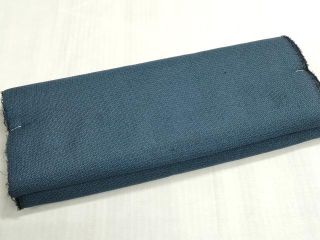 平和屋着物▼男性　紬　反物　着尺　アンサンブル　120亀甲　総詰め　キングサイズ　逸品　未使用　DABI8178we