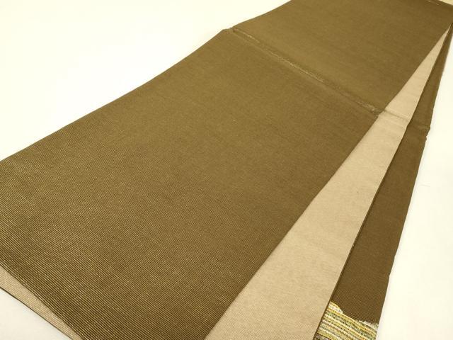 平和屋着物▼太鼓柄袋帯　霞流水文　金糸　正絹　逸品　DABJ1209az