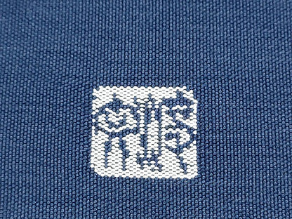 平和屋着物●西陣　老舗　渡文謹製　手織　太鼓柄袋帯　つづれ織　文字文　正絹　逸品　CABL0936hy