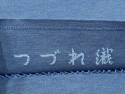 平和屋着物●西陣　老舗　渡文謹製　手織　太鼓柄袋帯　つづれ織　文字文　正絹　逸品　CABL0936hy