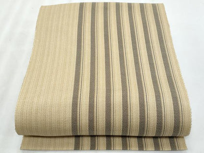 平和屋着物＊夏物　八寸名古屋帯　間道　逸品　CABL2065fb