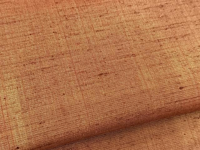平和屋着物■上質な紬　霞文　正絹　逸品　BAAX9948yc