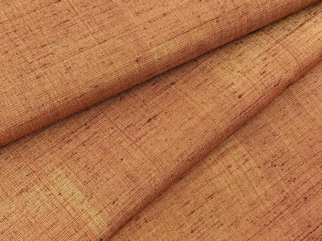 平和屋着物■上質な紬　霞文　正絹　逸品　BAAX9948yc