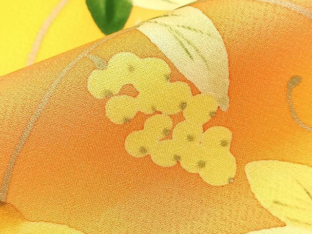 平和屋着物■上質な小紋　ろうけつ染め　成り物　暈し染め　正絹　逸品　BAAX9965yc
