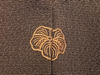 平和屋着物●訪問着　駒刺繍　飛鶴宝尽くし文　暈し染め　金彩　鬼しぼ縮緬　正絹　逸品　BAAX9988yc