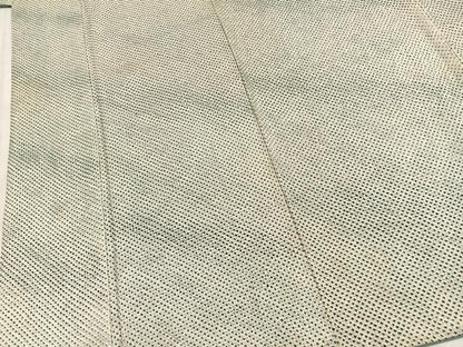 平和屋着物■大変加工の良い総絞り小紋　正絹　逸品　BAAY5402yc