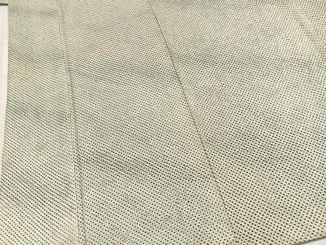 平和屋着物■大変加工の良い総絞り小紋　正絹　逸品　BAAY5402yc