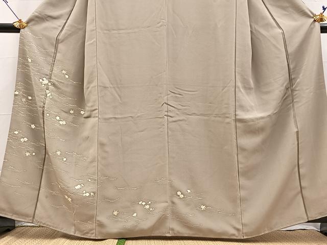平和屋着物●訪問着　吹き寄せ文　金彩　正絹　逸品　BAAX9985yc