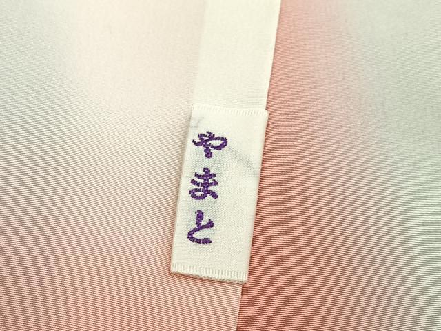平和屋着物■訪問着　檜扇吉祥花文　銀彩　やまと誂製　正絹　逸品　BAAX9987yc