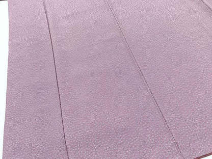 平和屋着物■上質な小紋　小花尽くし　正絹　逸品　BAAY5434yc