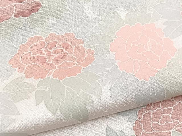 平和屋着物■訪問着　刺繍　薔薇　正絹　逸品　未使用　BAAY5436yc