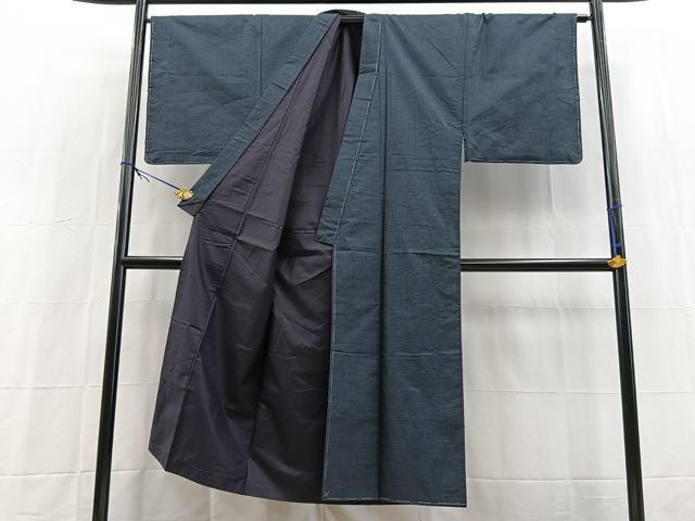 平和屋着物■男性　本場大島紬　100亀甲　総詰め　正絹　逸品　未使用　BAAY5475yc