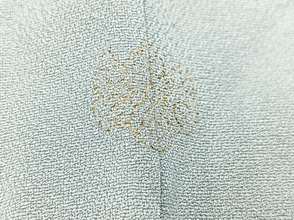 平和屋着物■豪華色留袖　寿光織　流水風景文　金糸　正絹　逸品　BAAY5491yc