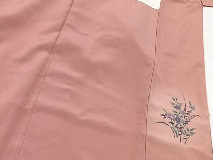 平和屋着物■豪華色留袖　吉祥鴛鴦花文　暈し染め　金銀彩　正絹　逸品　BAAY5496yc