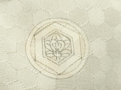 平和屋着物●豪華色留袖　駒刺繍　鼓花鳥文　金糸　正絹　逸品　DABI9128ud
