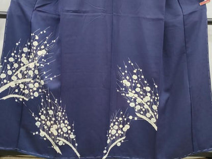 平和屋着物■訪問着　枝花文　金彩　正絹　逸品　DABJ0387qa