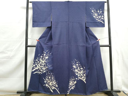 平和屋着物■訪問着　枝花文　金彩　正絹　逸品　DABJ0387qa