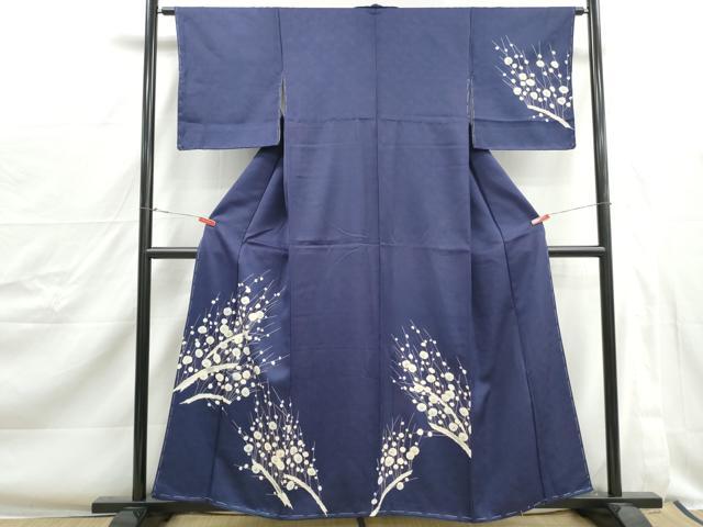 平和屋着物■訪問着　枝花文　金彩　正絹　逸品　DABJ0387qa