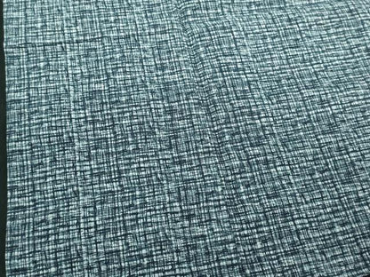 平和屋着物∴夏物　男性　浴衣　注染　手縫い　変わり格子　綿　逸品　DABJ4001cd