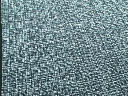平和屋着物∴夏物　男性　浴衣　注染　手縫い　変わり格子　綿　逸品　DABJ4001cd
