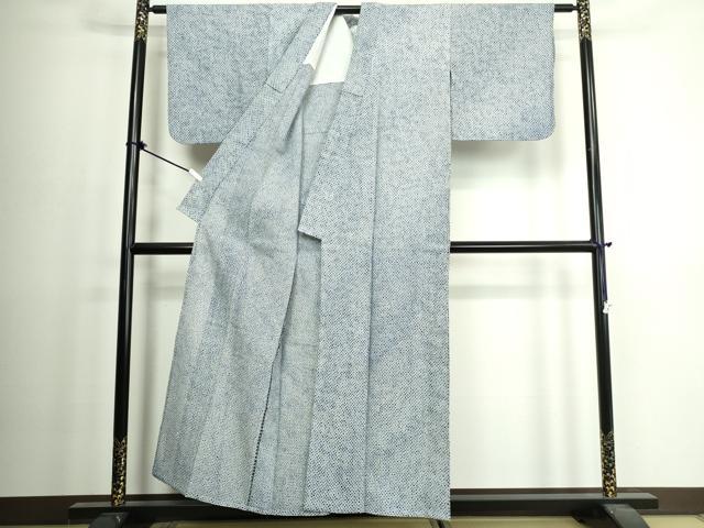 平和屋着物∴夏物　浴衣　有松鳴海絞り　三浦絞り　綿　逸品　DABI8996cd