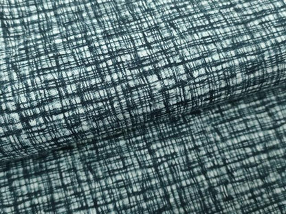 平和屋着物∴夏物　男性　浴衣　注染　手縫い　変わり格子　綿　逸品　DABJ4001cd