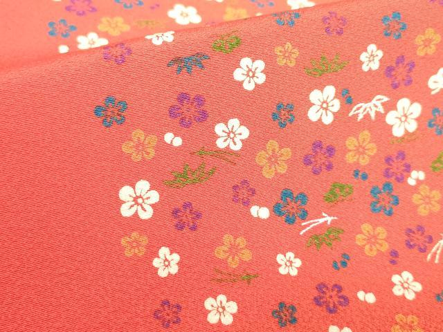 平和屋着物[]女の子　子供　全通柄袋帯　貝合わせ　松竹梅　銀彩　逸品　DABH5511ea