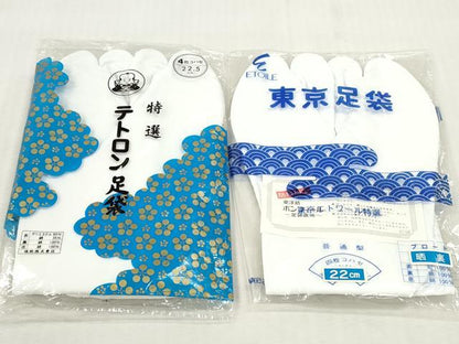 平和屋着物▼和装小物　足袋まとめて10点　白足袋　福助足袋　22.0cm～23.0cm　逸品　未使用　DABJ2089xg