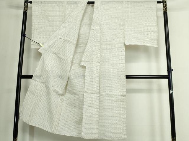 平和屋着物∴夏物　男性　小紋・浴衣兼用　絣文様　DABJ4061cd