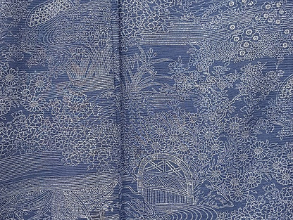平和屋着物■夏物 小紋 絽 紗 まとめて20点 風景 花柄 暈し染め 着用可能多数 全て正絹 mmm1381