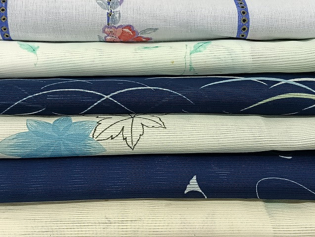 平和屋着物■夏物 小紋 絽 紗 洗える着物 まとめて20点 蝶 花柄 暈し染め 着用可能多数 mmm1377