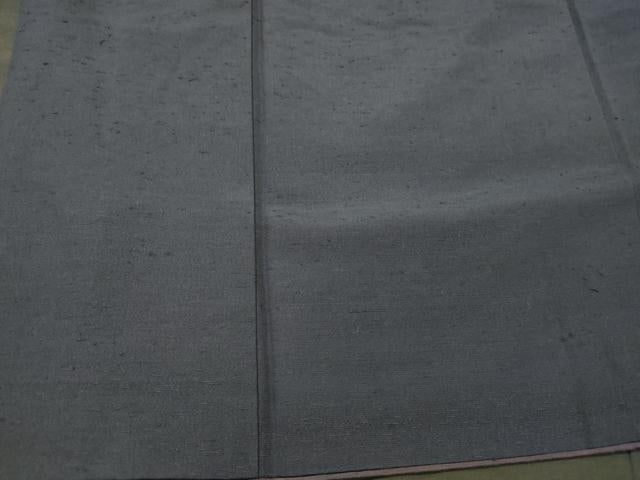 平和屋着物■男性　紬　深縹色　正絹　逸品　CABL0604oy