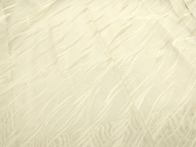 平和屋着物▽京都・西陣　織元ブランド　秦流舎　道中着　スリーシーズン　春夏秋　塵除け　霞文　浅黄色　正絹　逸品　DABI4808sf